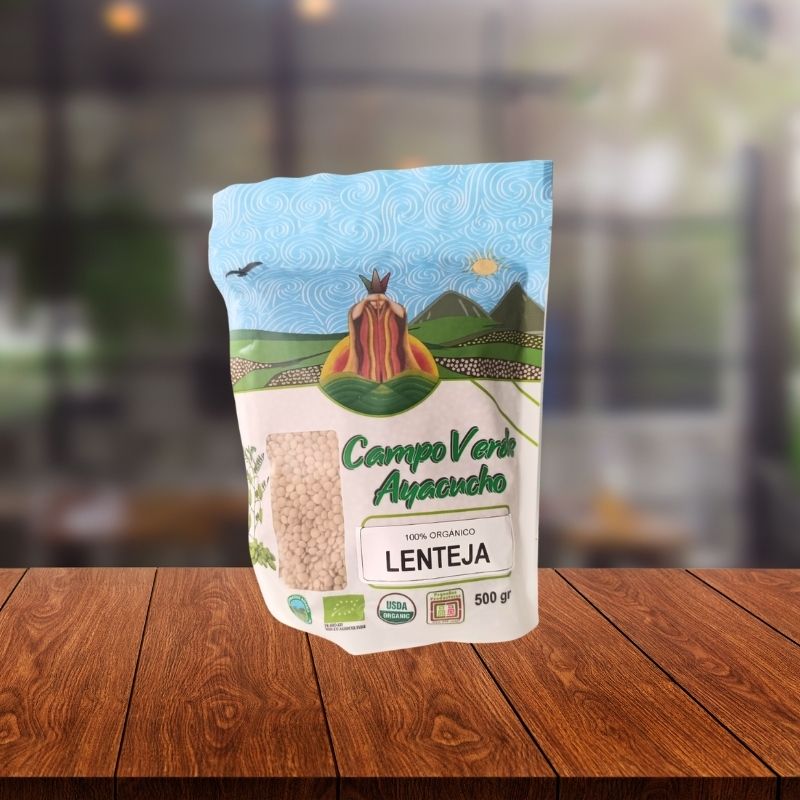 LENTEJA ORG 500GR - FDA CAMPO VERDE 
