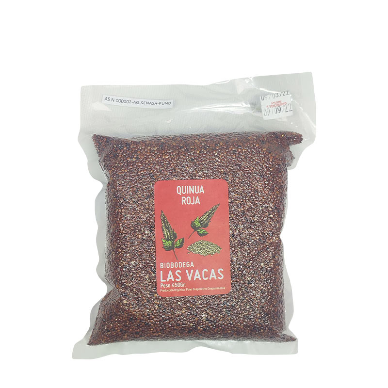 QUINUA ROJA ORGANICA 450 GR - VF