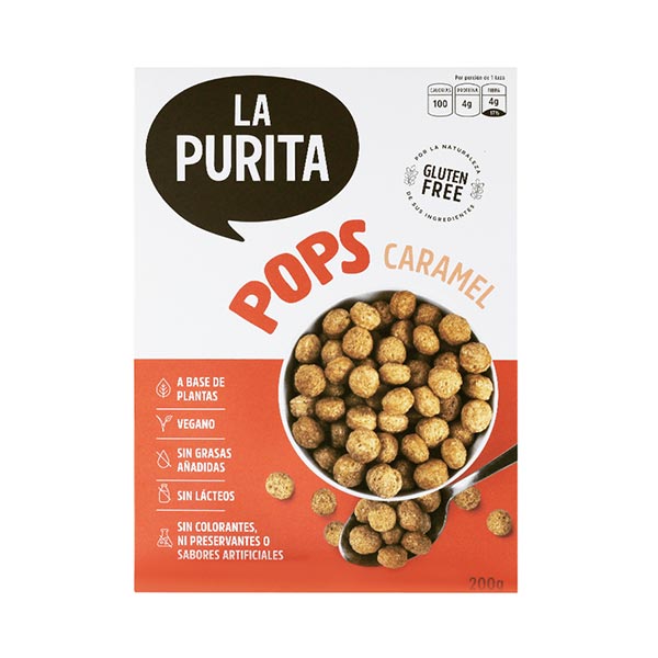 Cereal caramel sin gluten 200 Gr. - La Purita Verdad