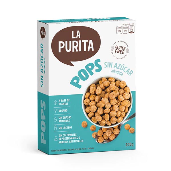 Cereal sin azucar sin gluten 200gr. - La Purita Verdad