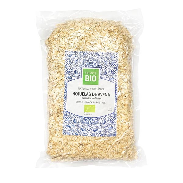 Avena hojuelas sin gluten 900gr - Somos Bio