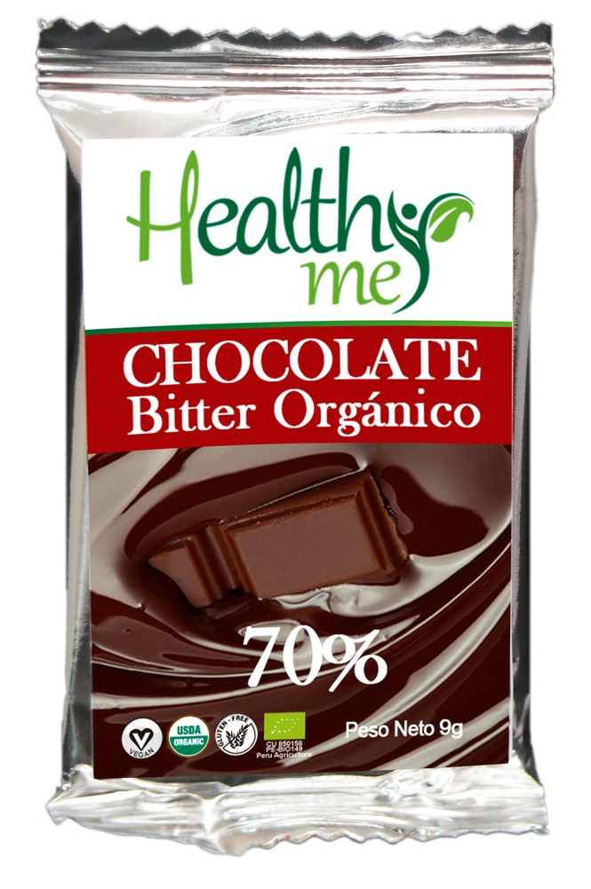 CHOCOLATE 70% DARK 9 GR - HEALTHY ME