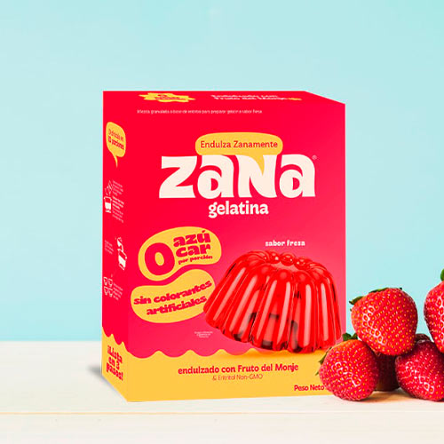 Gelatina Libre de Azúcar Añadida 50gr - Zana