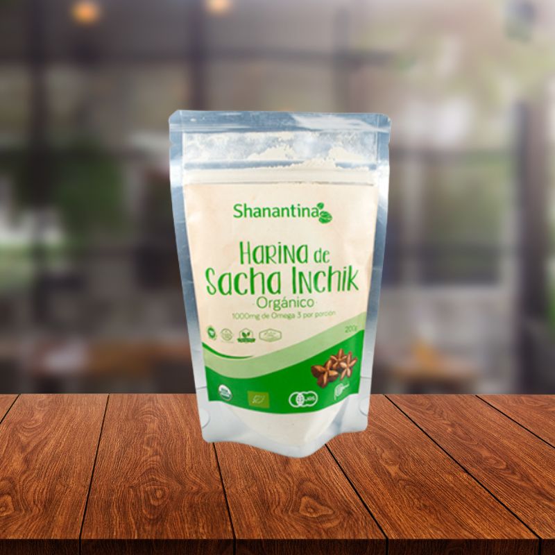 HARINA SACHA INCHI 200GR -  SHANANTINA