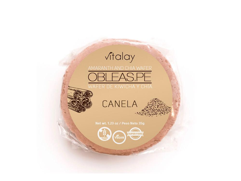 OBLEAS CANELA 35GR VITALAY - FUNCHE