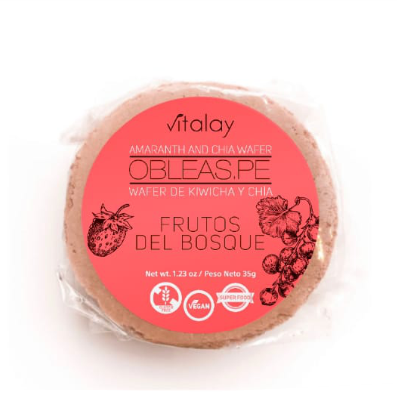 OBLEAS FRUTOS DEL BOSQUE 35GR VITALAY - FUNCHE