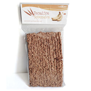 GALLETA AVENA PLATANO - PECADITOS INTEGRALES