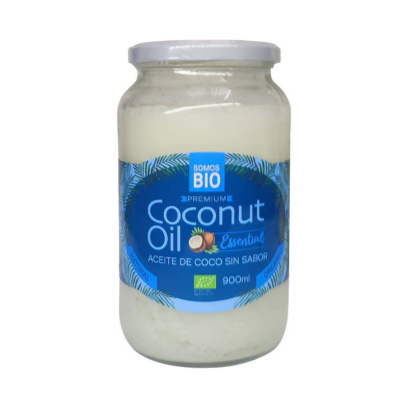 Aceite Coco sin sabor Orgánico 900ml - Bio Orgánicos