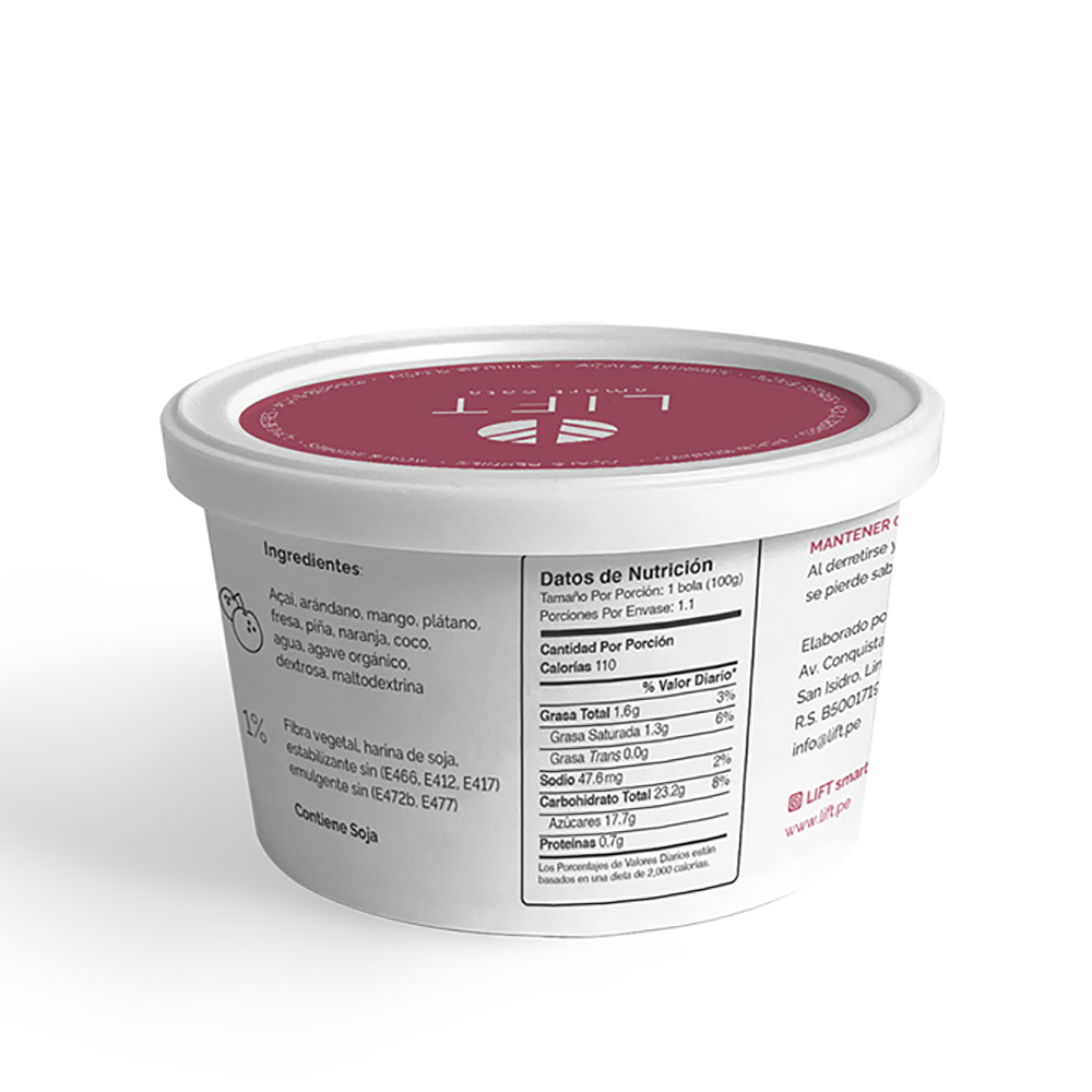 HELADO ACAI 4 OZ - LIFT