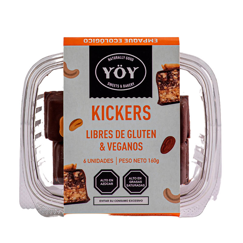 Kickers Veganos y Libres de Gluten 6und - Yoy